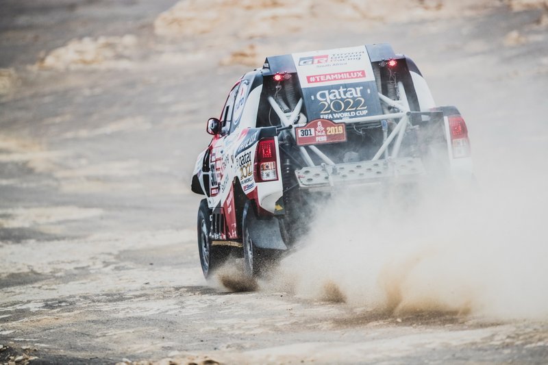 #301 Toyota Gazoo Racing Toyota Hilux: Nasser Al-Attiyah, Matthieu Baumel