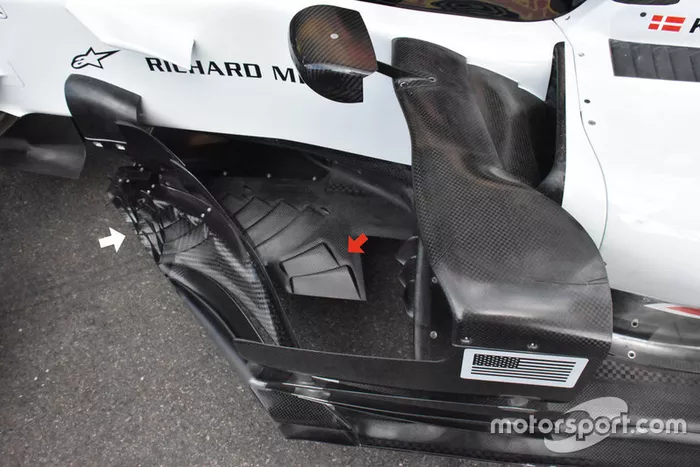 Fondo plano del Haas F1 Team VF-18