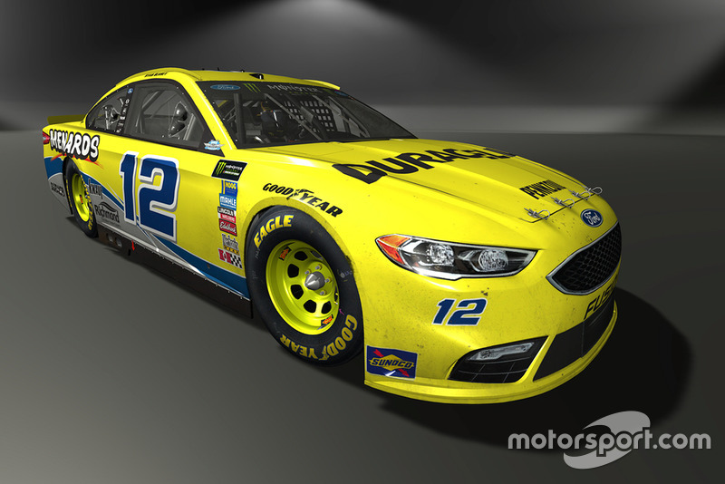 Ryan Blaney, Team Penske, Ford Fusion - NASCAR Heat 3 skin