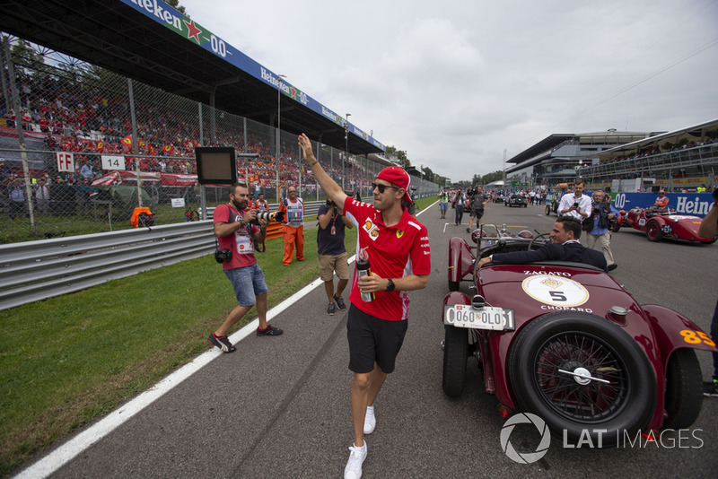 F1-es versenyzői parádé az Olasz Nagydíjról, Monzából