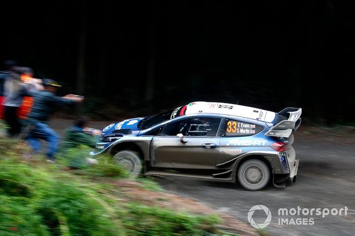 Elfyn Evans, Scott Martin, M-Sport Ford WRT Ford Fiesta WRC