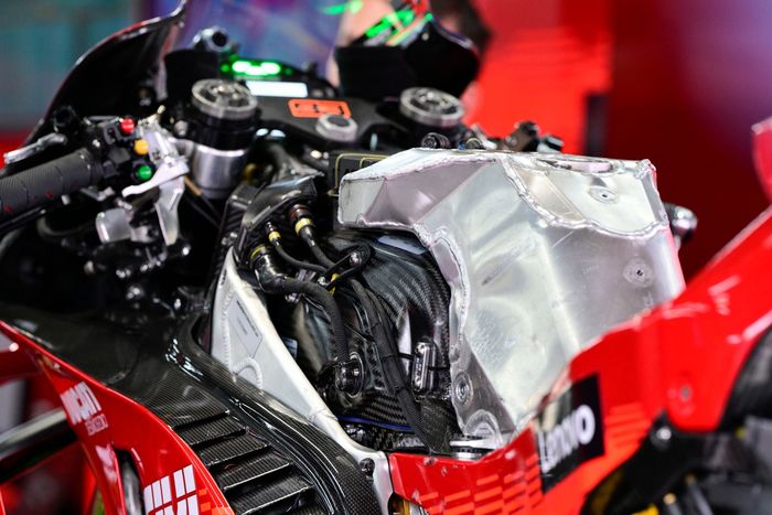 Ducati Team bike detail