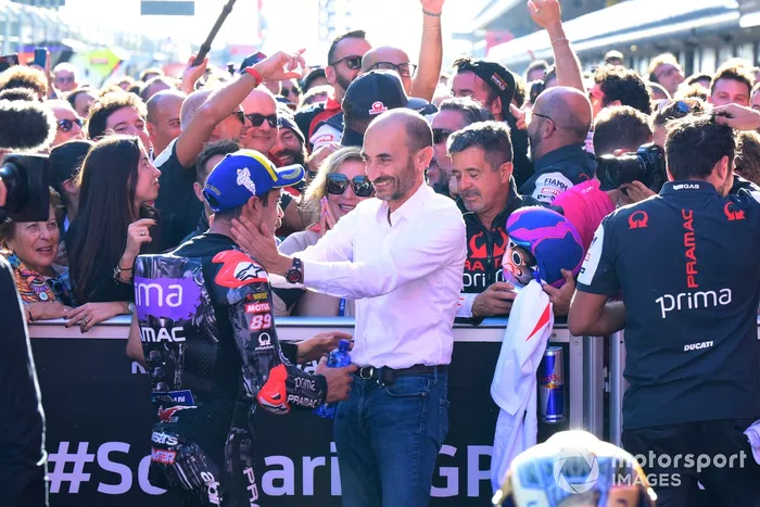 Jorge Martin, Pramac Racing, Claudio Domenicali, Ducati CEO