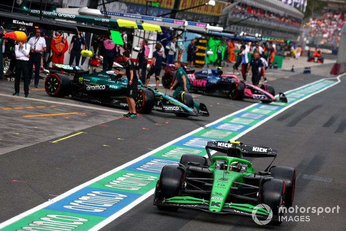 Lance Stroll, Aston Martin Racing, Gabriel Bortoleto, Sauber
