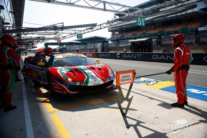 #71 AF Corse Ferrari 488 GTE EVO: Davide Rigon, Miguel Molina, Sam Bird