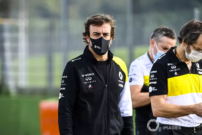 Fernando Alonso, Renault en Imola
