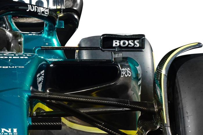 Aston Martin AMR23 detalle