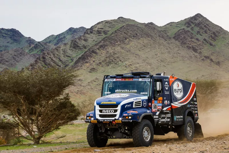 #506 Eurol Team De Rooy Iveco: Martin Van Den Brink, Rijk Mouw, Erik Kofman
