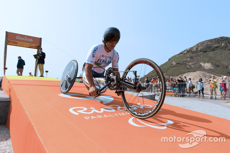 Alex Zanardi bei den Paralympics in Rio de Janeiro 2016