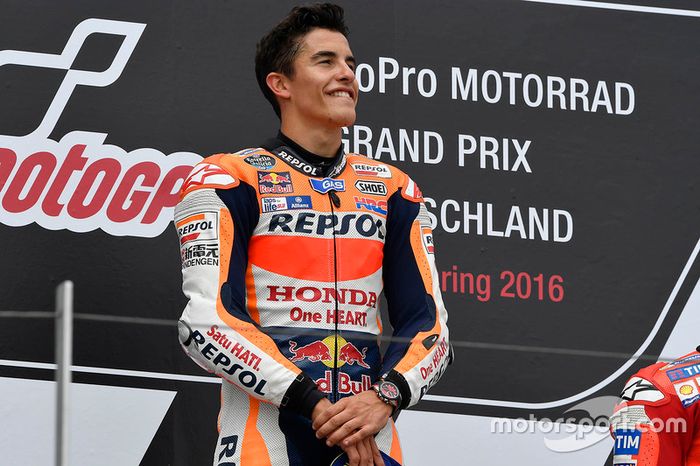 Podium: ganador, Marc Márquez, Repsol Honda Team