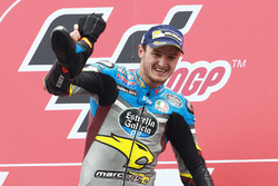 Podio: il vincitore della gara Jack Miller, Marc VDS Racing Honda