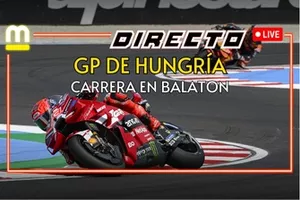 MotoGP en DIRECTO: la carrera del GP de Hungría en Balaton Park
