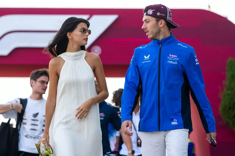 Pierre Gasly, Alpine, Kika Cerqueira Gomes