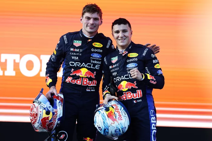 Max Verstappen, Red Bull Racing, Isack Hadjar, Red Bull Racing