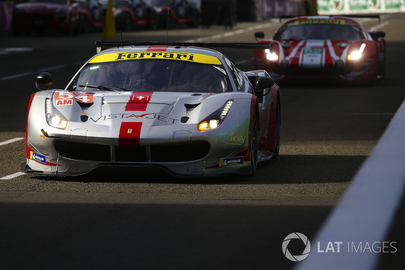 Giancarlo Fisichella: #54 Spirit of Race Ferrari 488 GTE