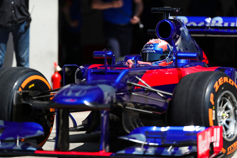 Марк Маркес на тестах Формули 1 з Toro Rosso