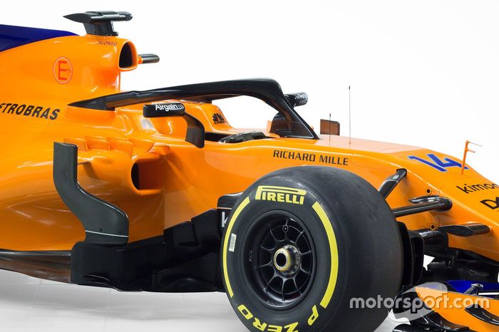 McLaren MCL33 halo detail