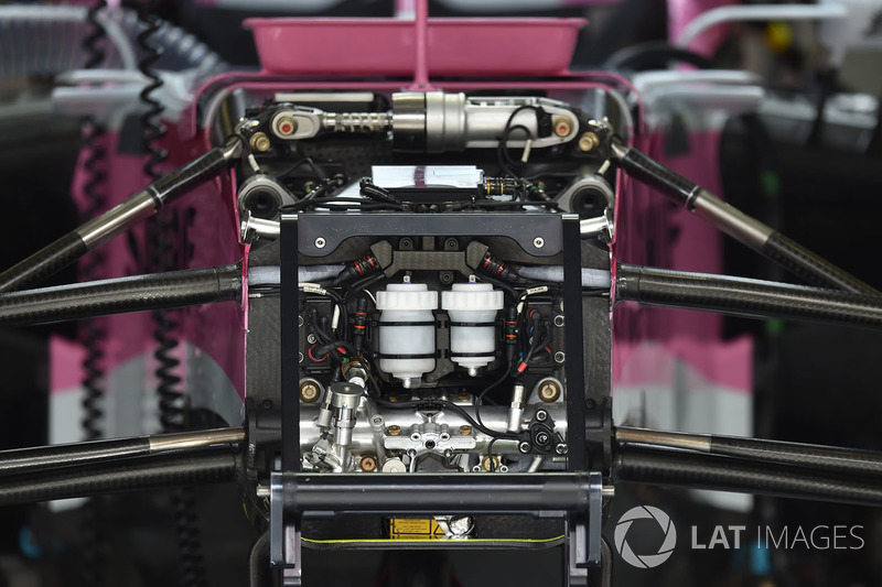 Détails du châssis de la Force India VJM11
