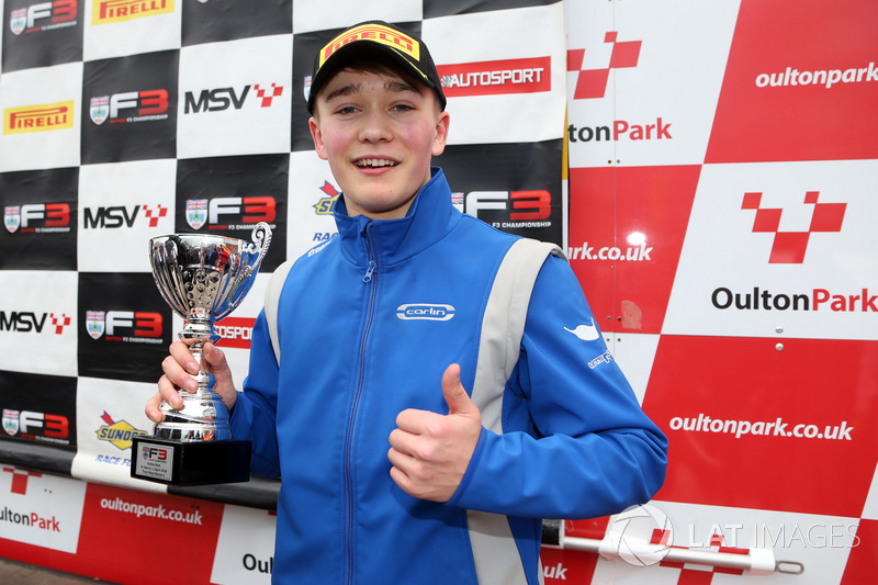 3. Billy Monger, Carlin