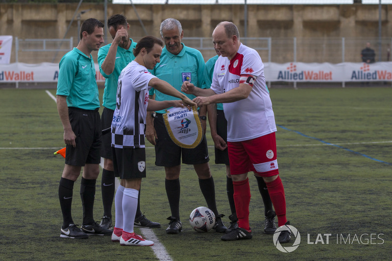 Felipe Massa, and HSH Prince Albert of Monaco