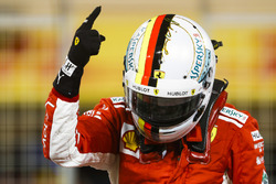 Sebastian Vettel, Ferrari, auteur de la pole position