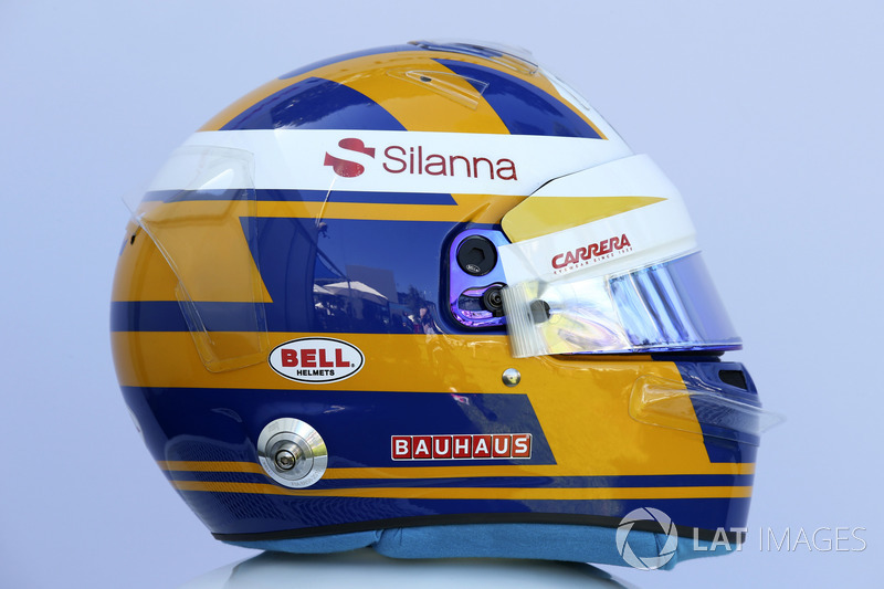 Le casque de Marcus Ericsson, Sauber
