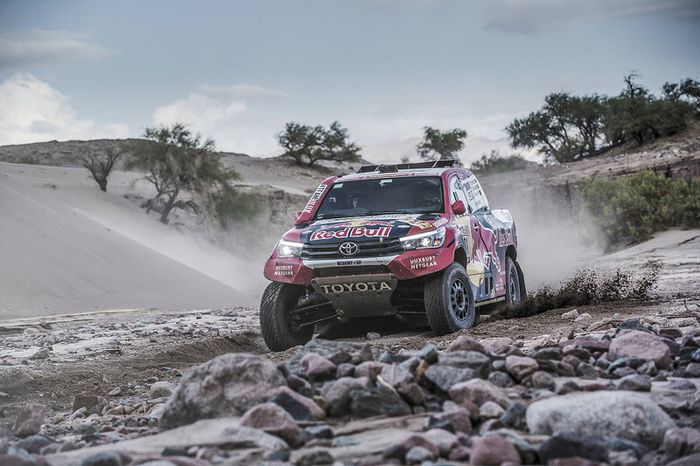 #301 Toyota Gazoo Racing Toyota: Nasser Al-Attiyah, Mathieu Baumel