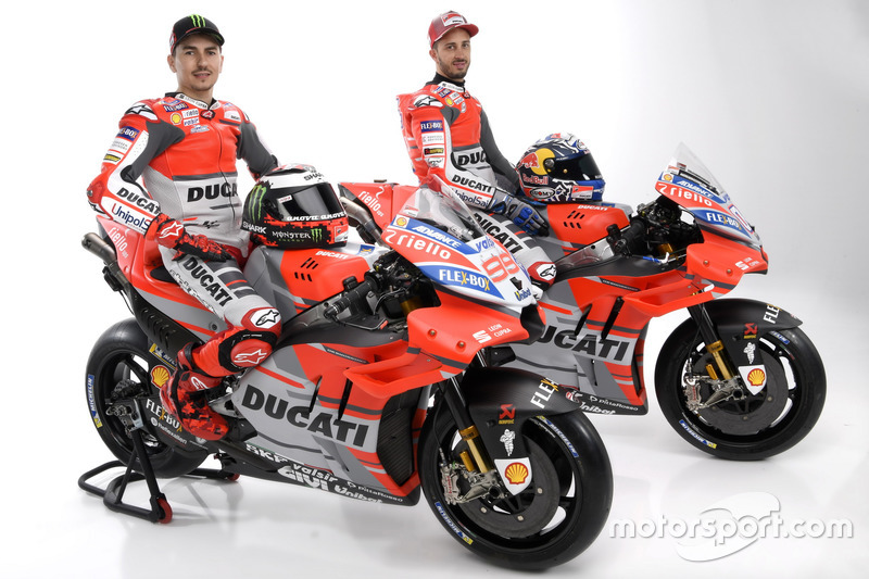 Jorge Lorenzo et Andrea Dovizioso, Ducati Team