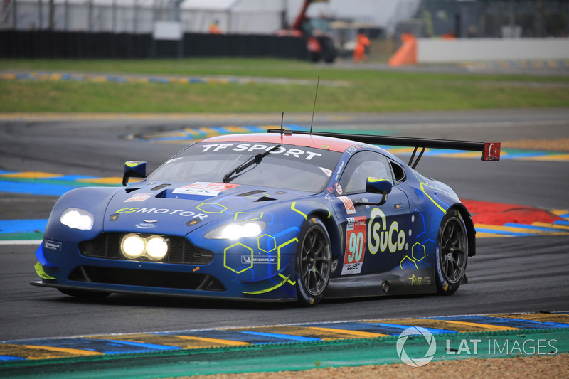 #90 TF Sport Aston Martin Vantage: Salih Yoluc, Euan Alers-Hankey, Charles Eastwood