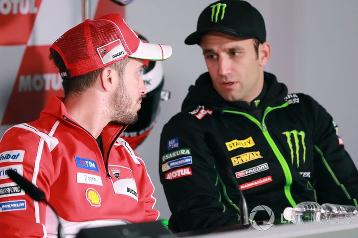 Andrea Dovizioso, Ducati Team, Johann Zarco, Monster Yamaha Tech 3