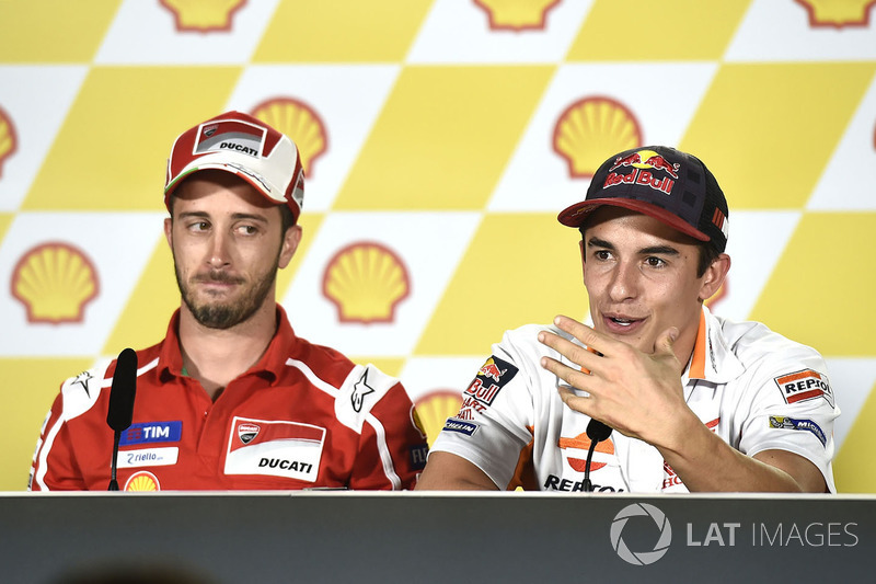 Marc Márquez, Repsol Honda Team, Andrea Dovizioso, Ducati Team