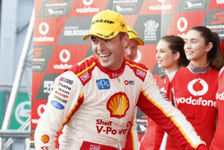 Podium: le vainqueur Scott McLaughlin, DJR Team Penske