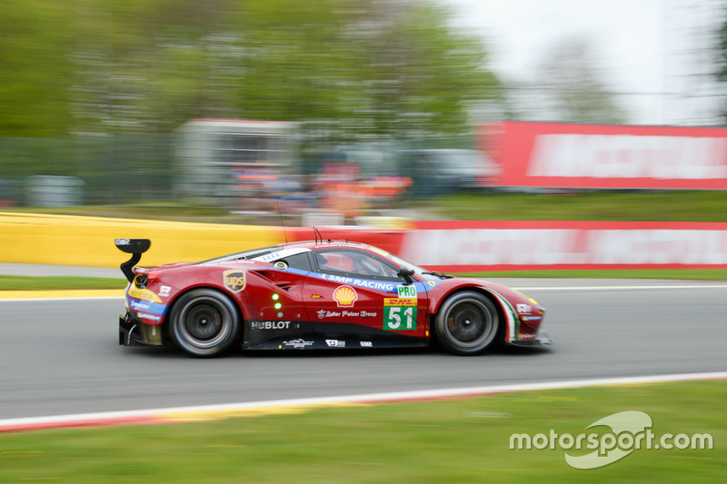 #51 AF Corse Ferrari 488 GTE: James Calado, Alessandro Pier Guidi