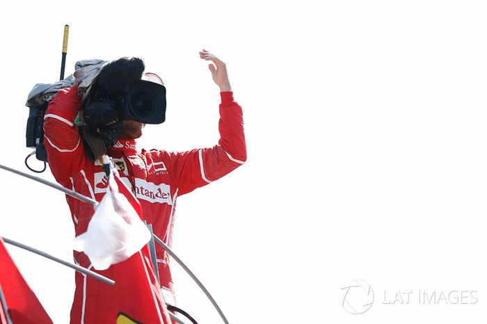 Sebastian Vettel, Ferrari, se vuelve fotógrafo