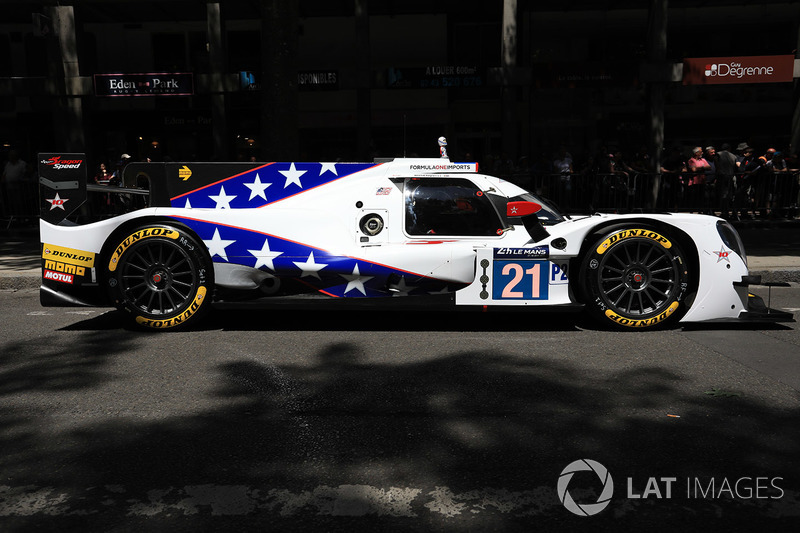 №21 Dragonspeed Oreca 07 Gibson: Хенрик Хедман, Бен Хэнли, Феликс Розенквист