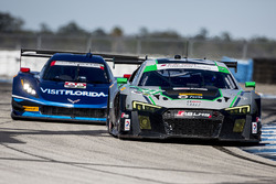 #44 Magnus Racing Audi R8 LMS: John Potter, Andy Lally, Marco Seefried