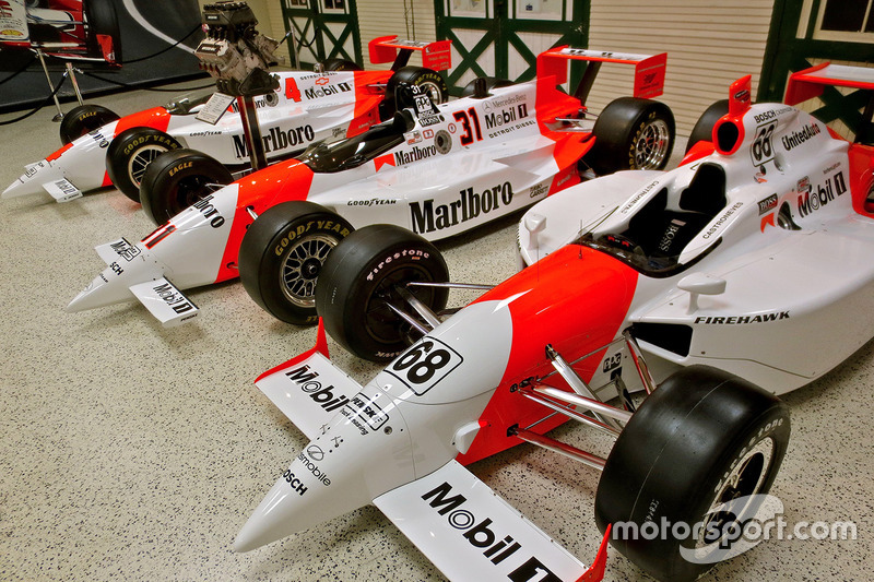 Машины Penske, побеждавшие в Indy 500