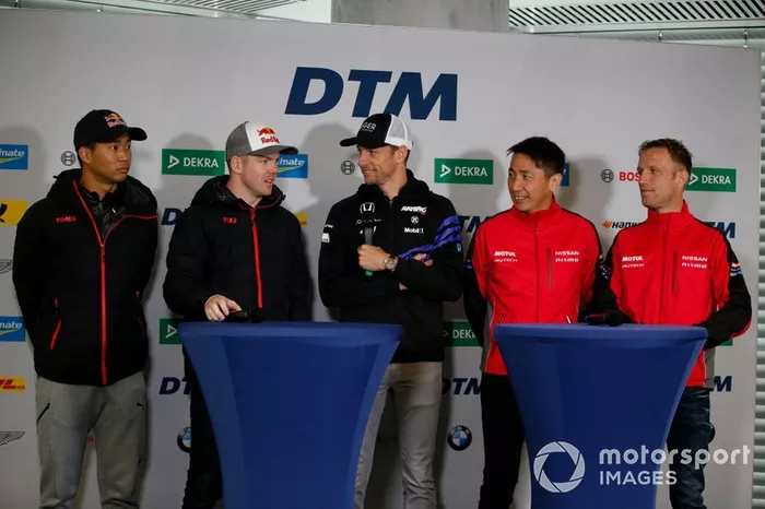 Conferenza stampa, Ryo Hirakawa, LEXUS TEAM KeePer TOM's, Nick Cassidy, LEXUS TEAM KeePer TOM's, Jenson Button, Team Kunimitsu Honda, Tsugio Matsuda, NISMO/Nissan, Ronnie Quintarelli, NISMO/Nissan