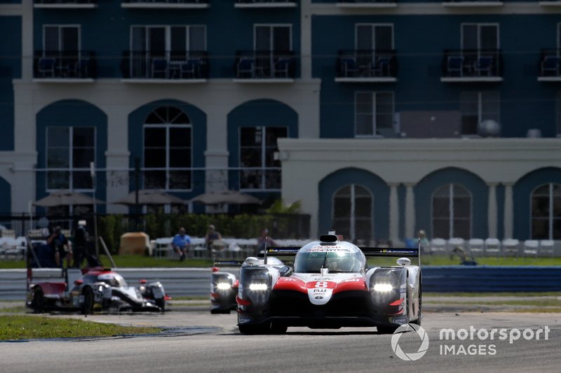 #8 Toyota Gazoo Racing Toyota TS050: Sébastien Buemi, Kazuki Nakajima, Fernando Alonso