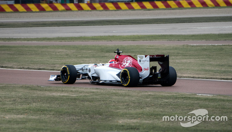 Tatiana Calderón, test Sauber di Formula 1