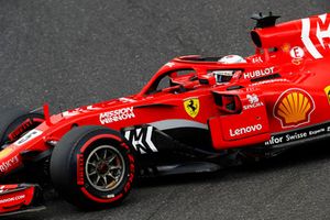 Sebastian Vettel, Ferrari SF71H.