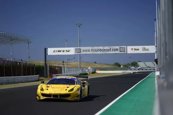 #58 RAM Racing, Ferrari 488 GT3 Evo: Alberto Lippi, Luca Filippi