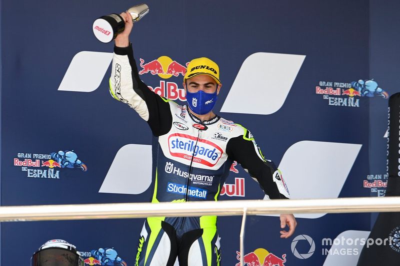 Podio: Romano Fenati, Max Racing Team