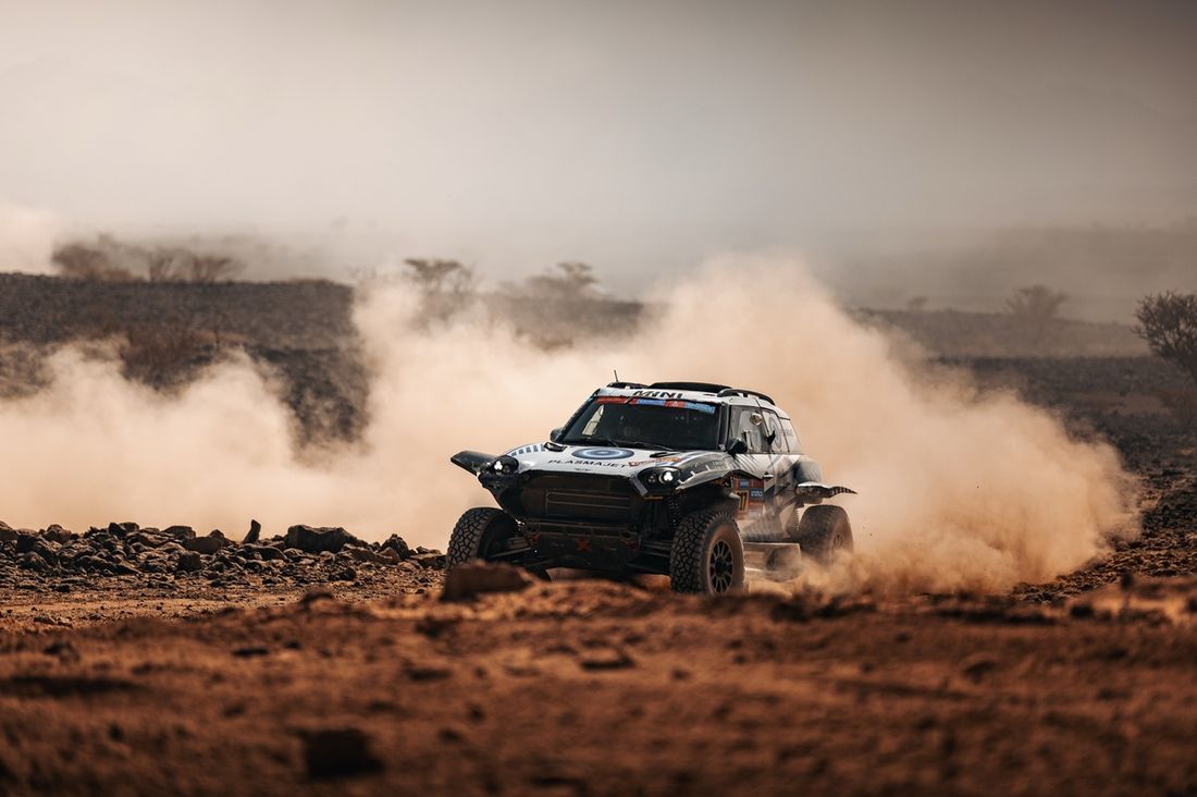 #217 X-Raid Mini JCW Equipo Mini: Denis Krotov, Konstantin Zhiltsov