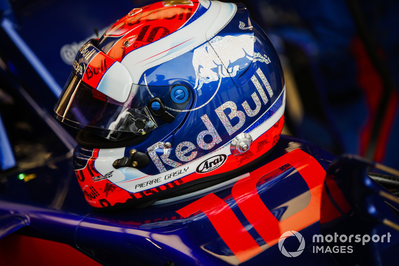 Helm Pierre Gasly, Scuderia Toro Rosso