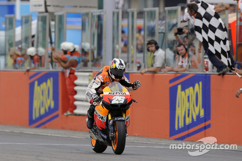 Ganador de la carrera Dani Pedrosa, Repsol Honda Team