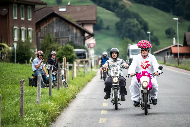 Teilnehmer am Alpenbrevet