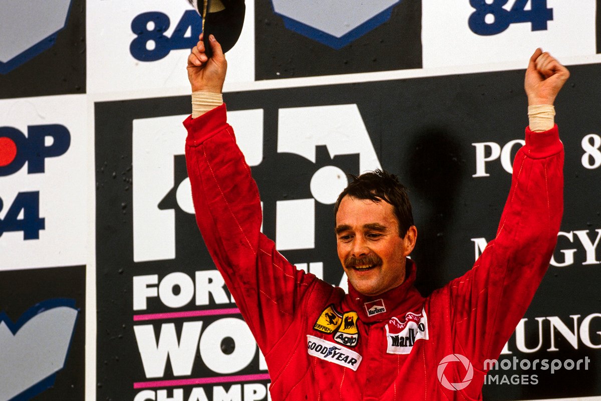 Mansell's 1989 Hungary win was only his second of an otherwise disappointing year, but both were ultra-special