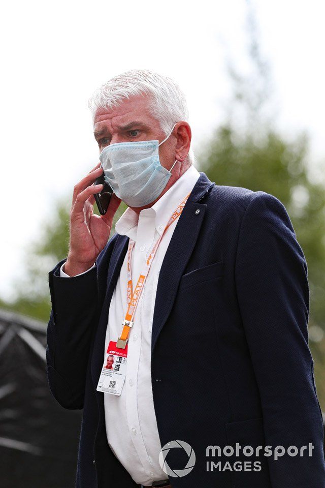 Philippe Godet, secretario adjunto del circuito, GP Sporting de Bélgica