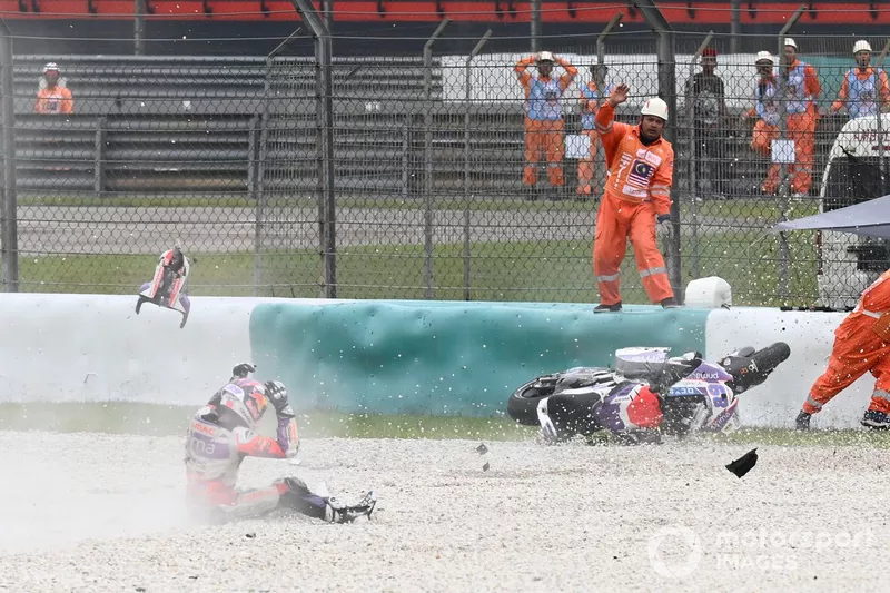 La caduta di Jorge Martin, Pramac Racing 